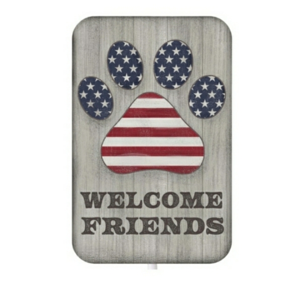 Ahomestyle Other - Welcome Friends Garden Stake